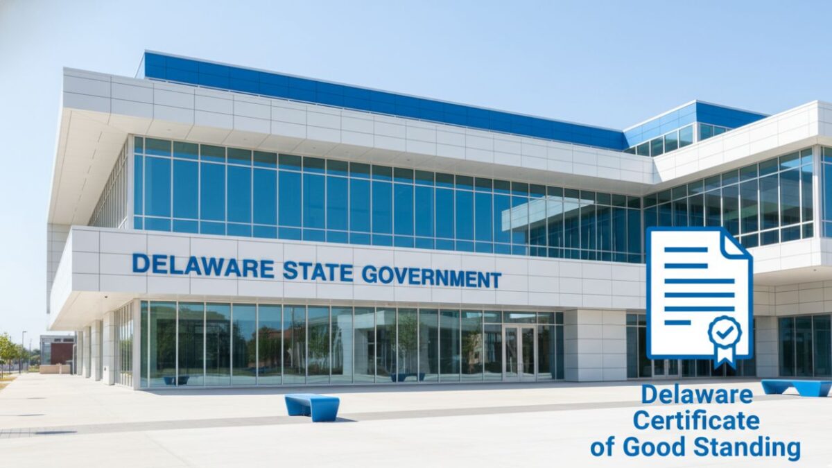Certificate of Good Standing Delaware